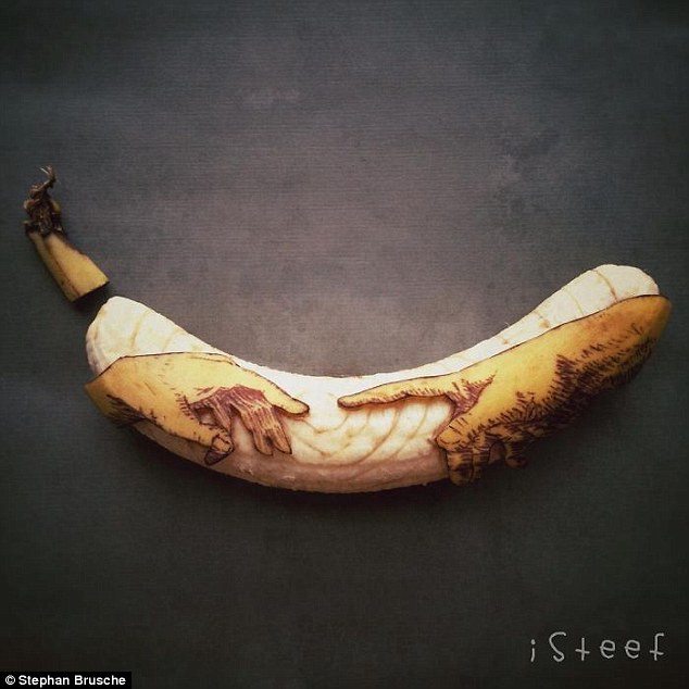 el artista del plátano