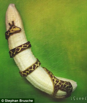 el artista del plátano