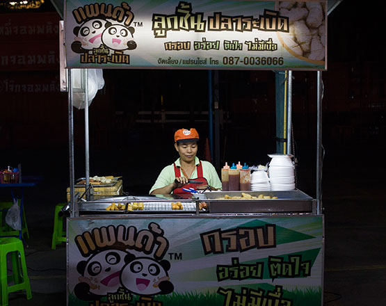 street food tailandés