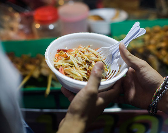 street food tailandés